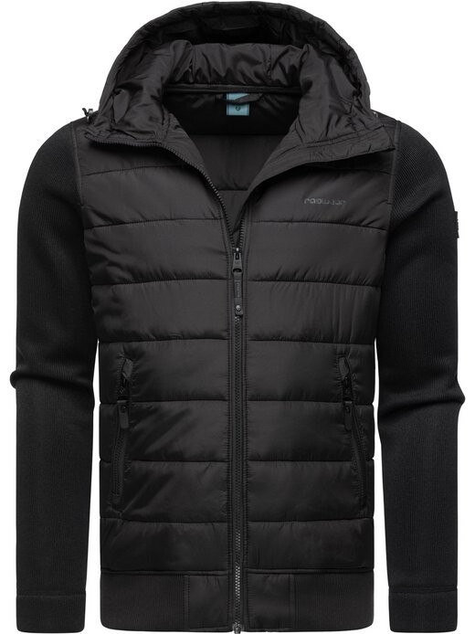 

Стеганая куртка hallmar с капюшоном Ragwear, черный