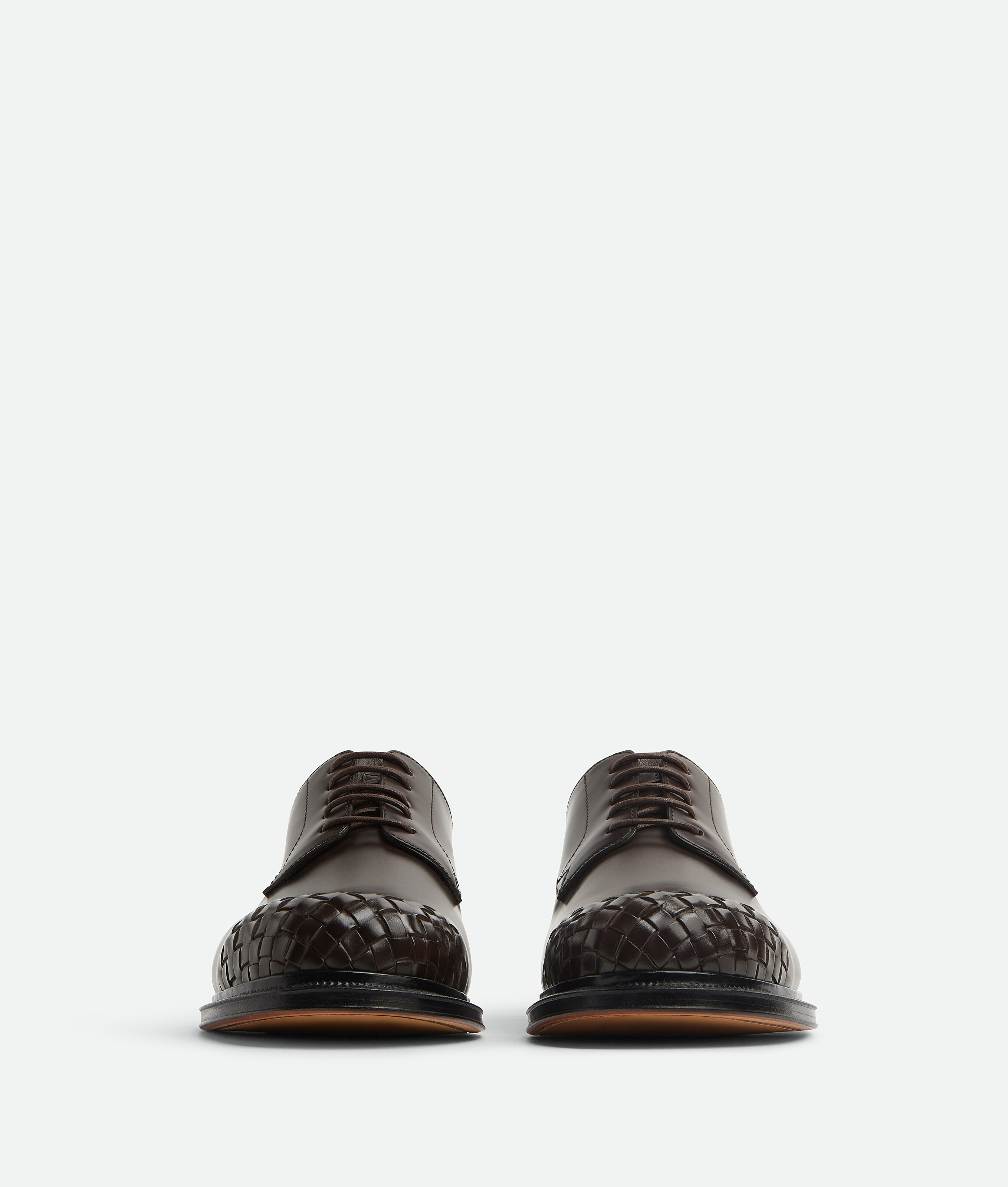 James lace-up shoe BOTTEGA VENETA, фондан — фото 3