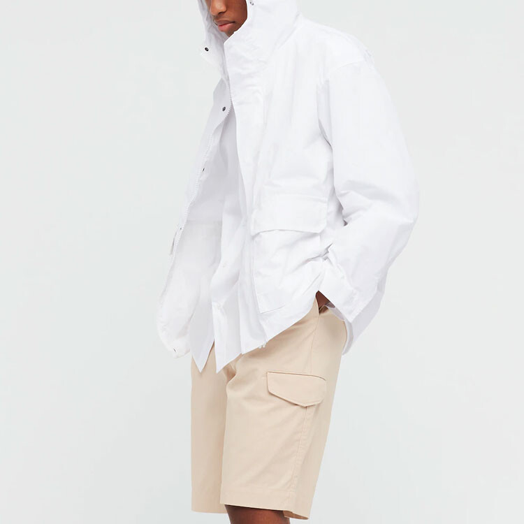 Ветровка мужская Uniqlo + Jil Sander, 00 белый — фото 3