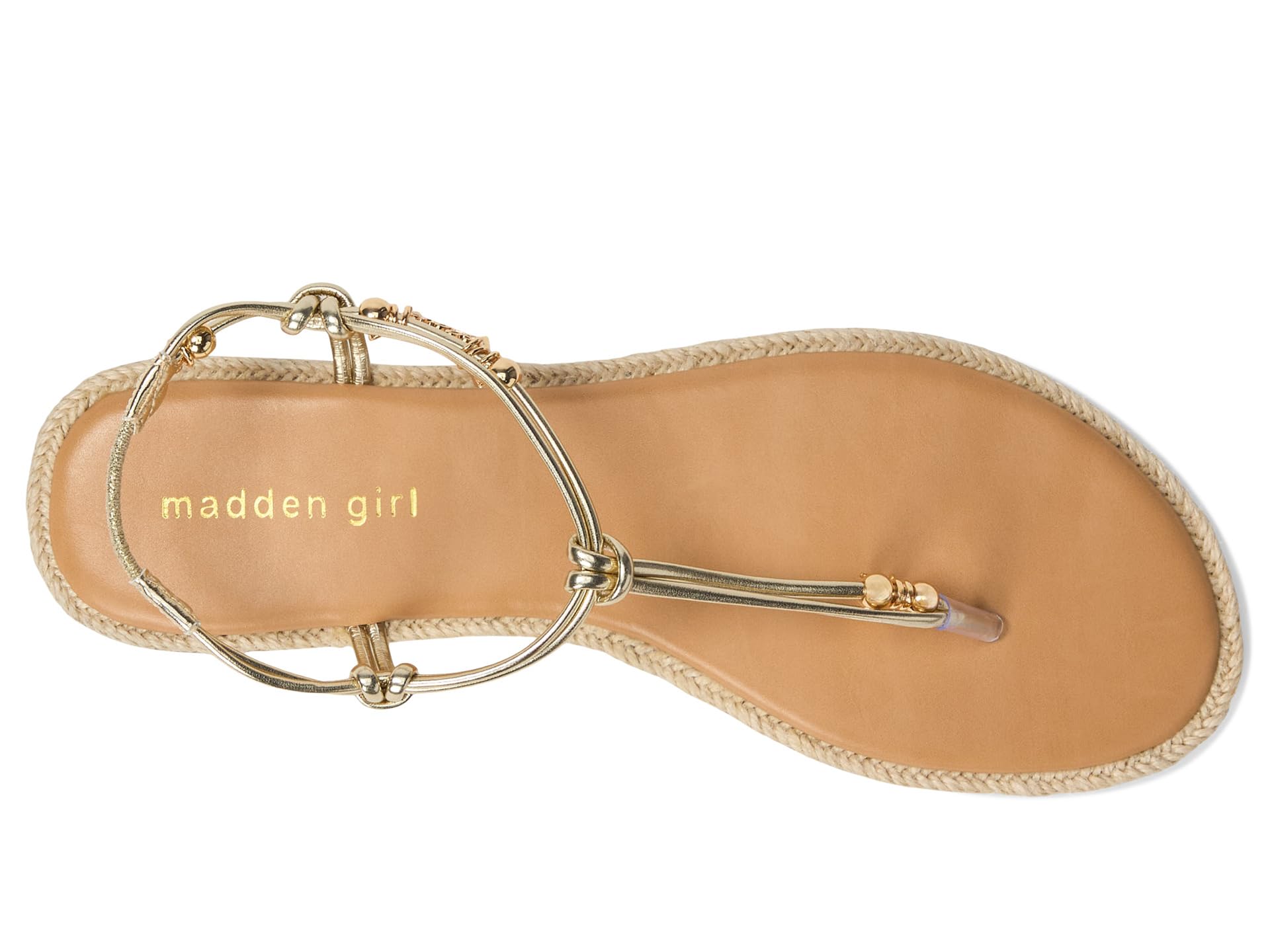 Сандалии Madden Girl Shellyy, Gold Multi — фото 2