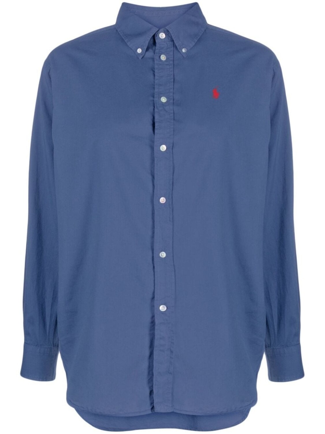 

Polo Ralph Lauren рубашка с вышивкой Polo Pony, синий