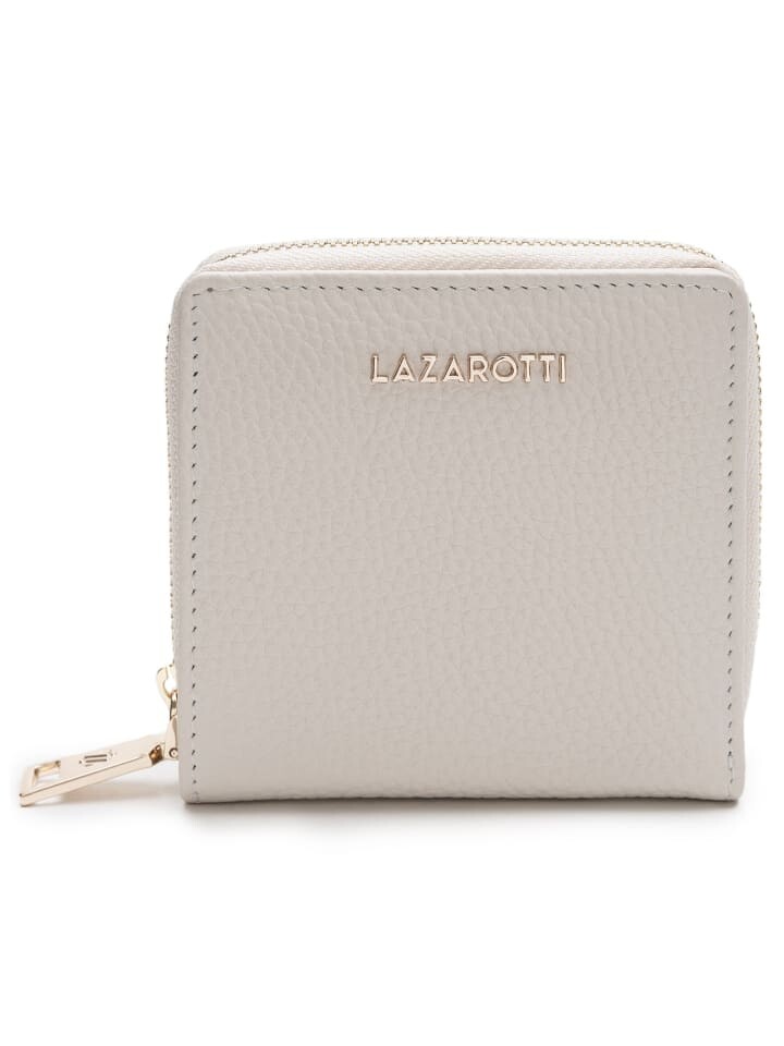 

Кошелек Lazarotti Bologna Leather Geldbörse Leder 10 cm, цвет cream