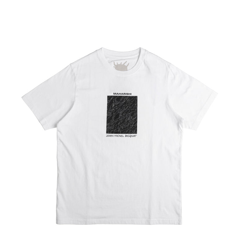 

Рубашка X Jean-Michel Basquiat Camo Box T-Shirt Maharishi, белый