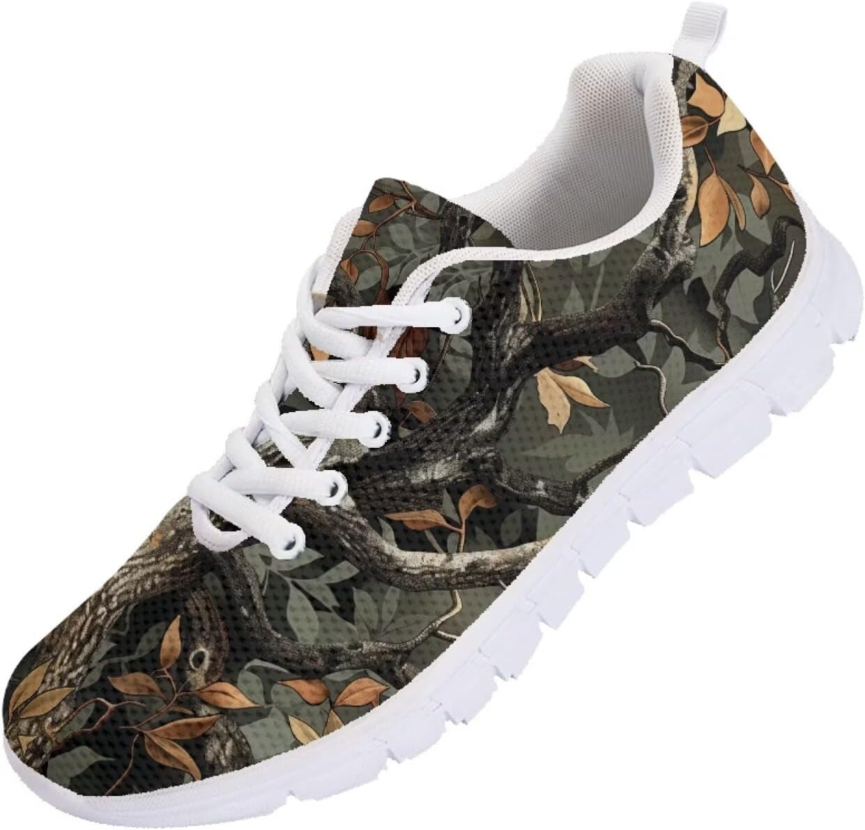 

Мужские кроссовки Forchrinse для бега с шнуровкой, легкие спортивные теннисные кроссовки для ходьбы, Camouflage Hunting