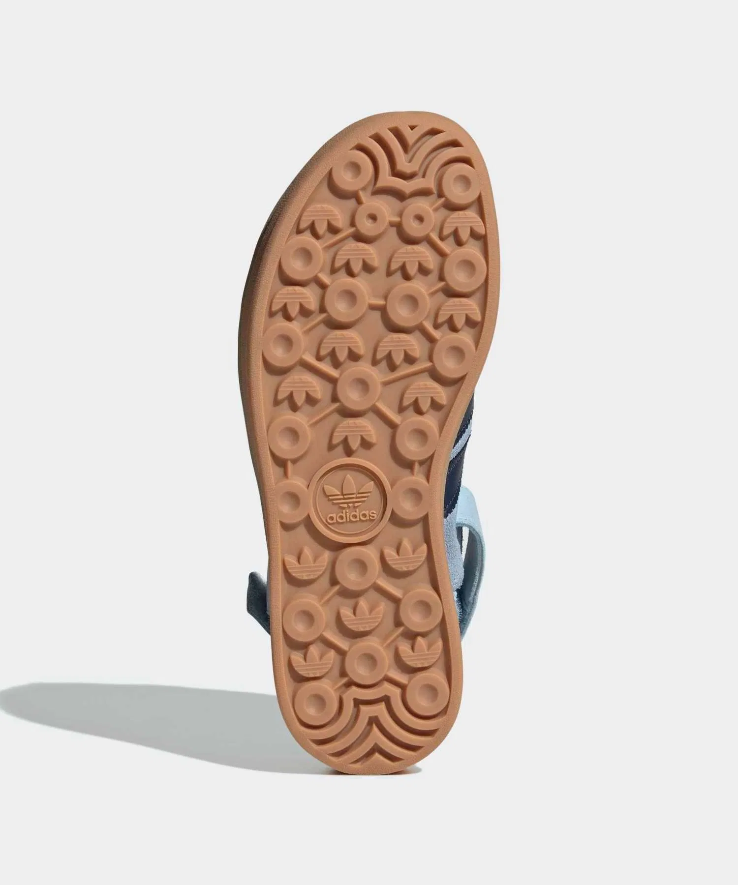 Унисекс сандалии Gazelle Bold adidas с платформой тёмно-синие — фото 3