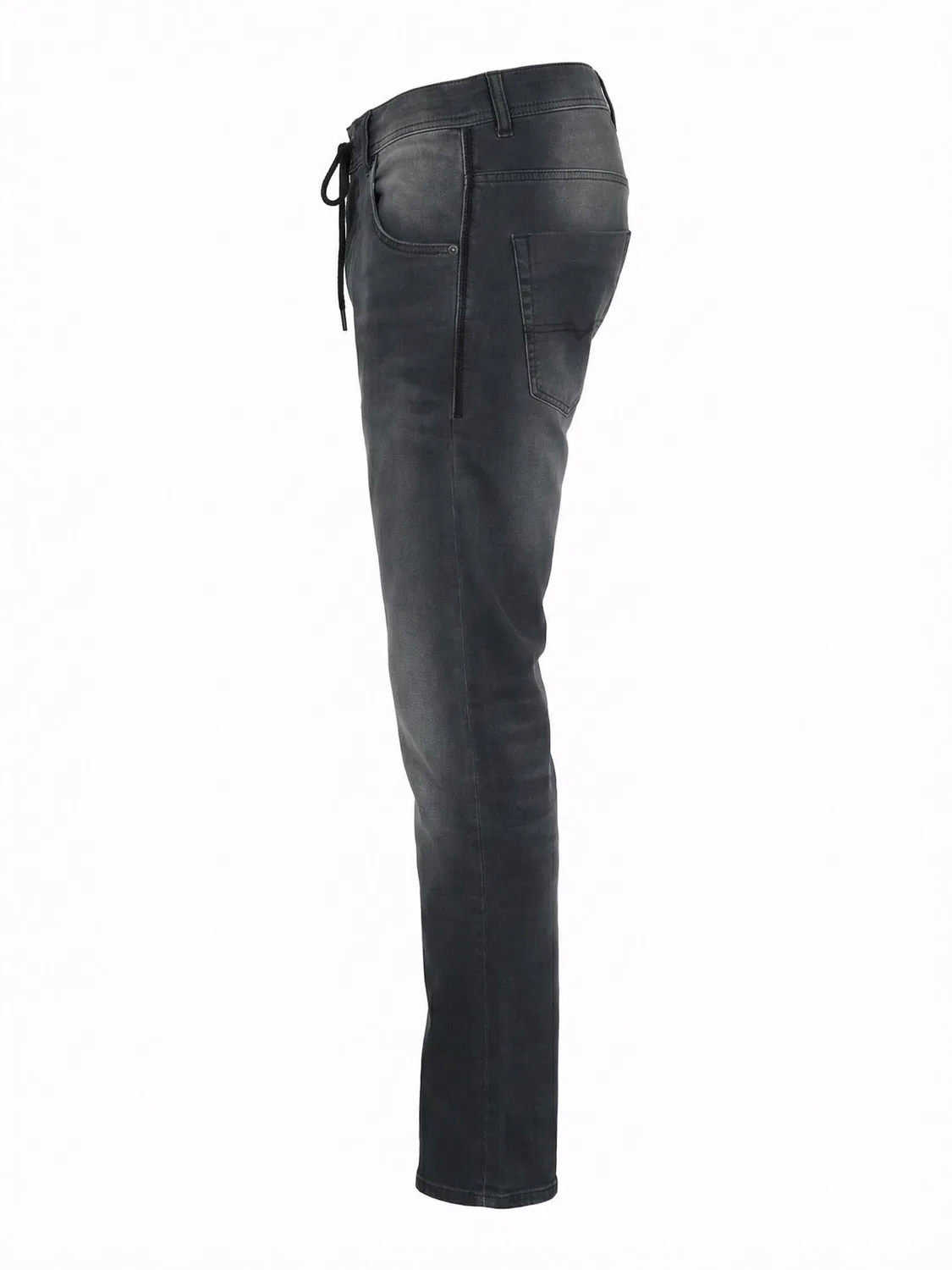 Зауженные джинсы Diesel 2030 D-KROOLEY JOGGJEANS Superstretch & Supersoft, темно-серый — фото 2
