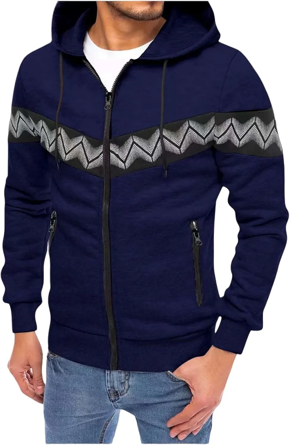 

Толстовка Wankang с капюшоном и молнией