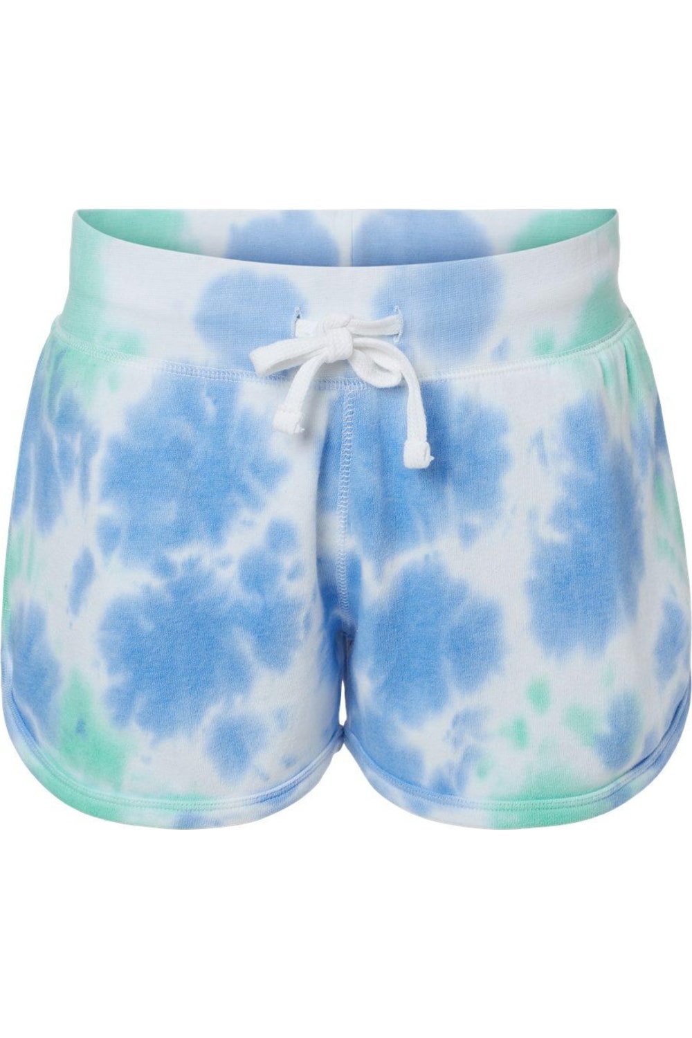 

Женские флисовые шорты J. America, цвет lagoon tie dye