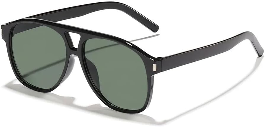 

Солнцезащитные очки Double Bridges для женщин, цвет чай, защита от ультрафиолета UV400, для мужчин, для занятий спортом на открытом воздухе, бега и путешествий UYPTK, Black Green