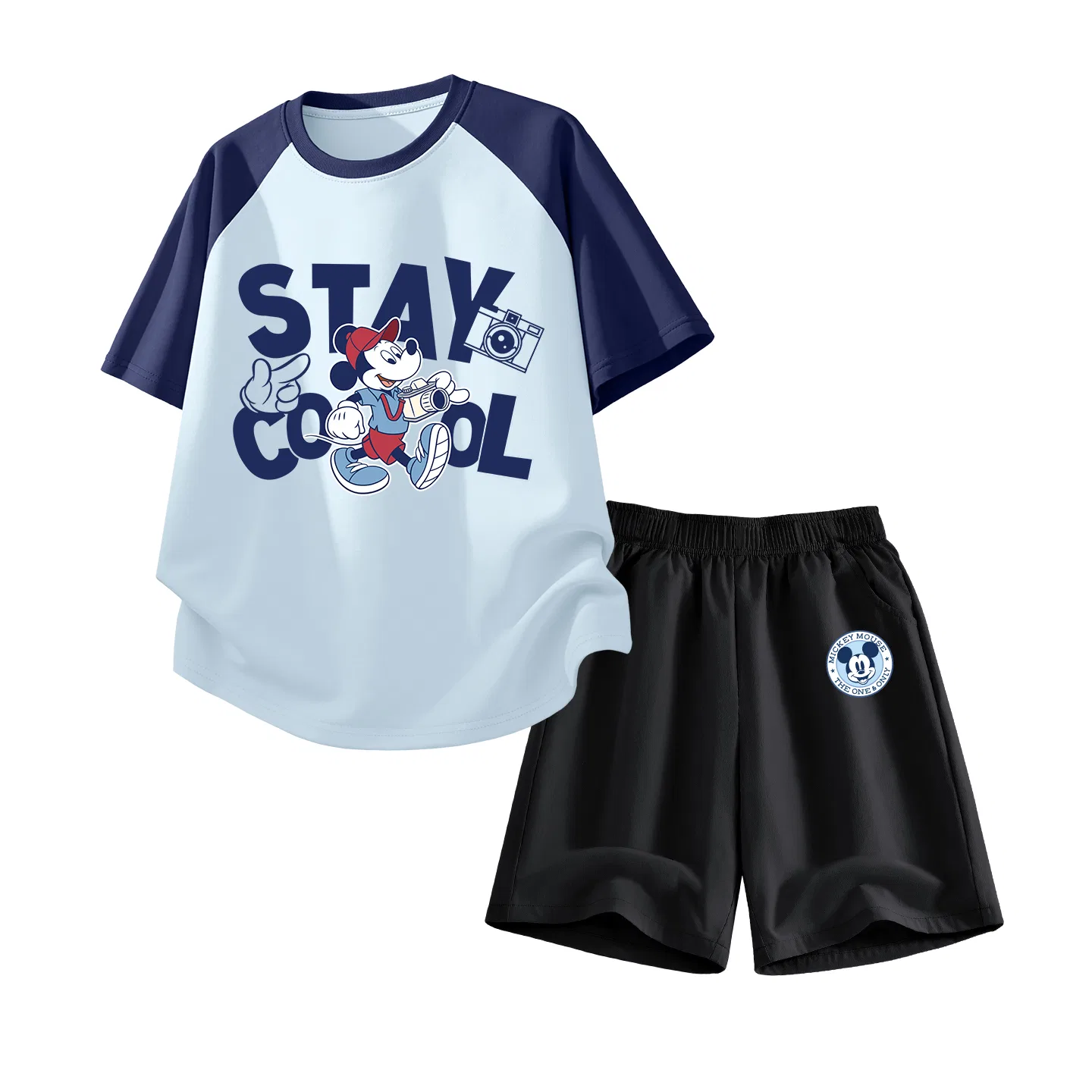 Спортивный костюм для детей Disney Casual Sportswear, темно-синий и серый — фото 3