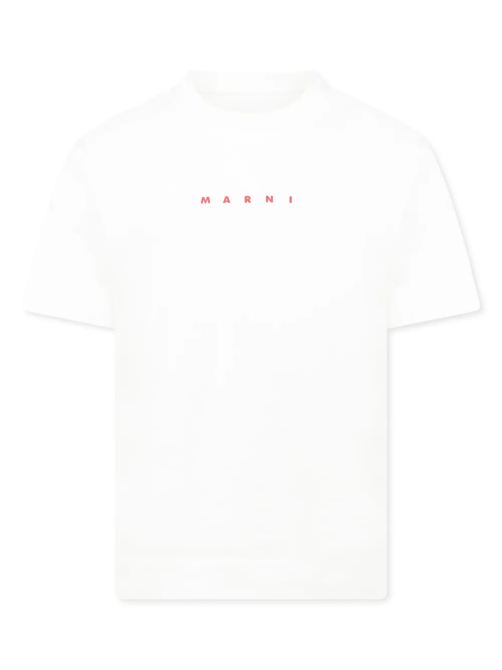 

Футболка с логотипом Marni Kids, белый