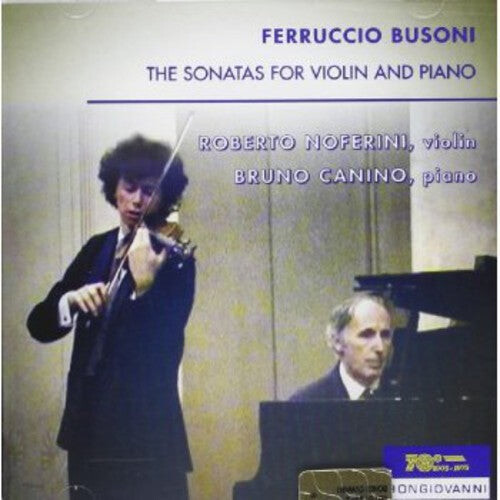 

CD диск Busoni / Noferini / Canino: Violin Sonatas