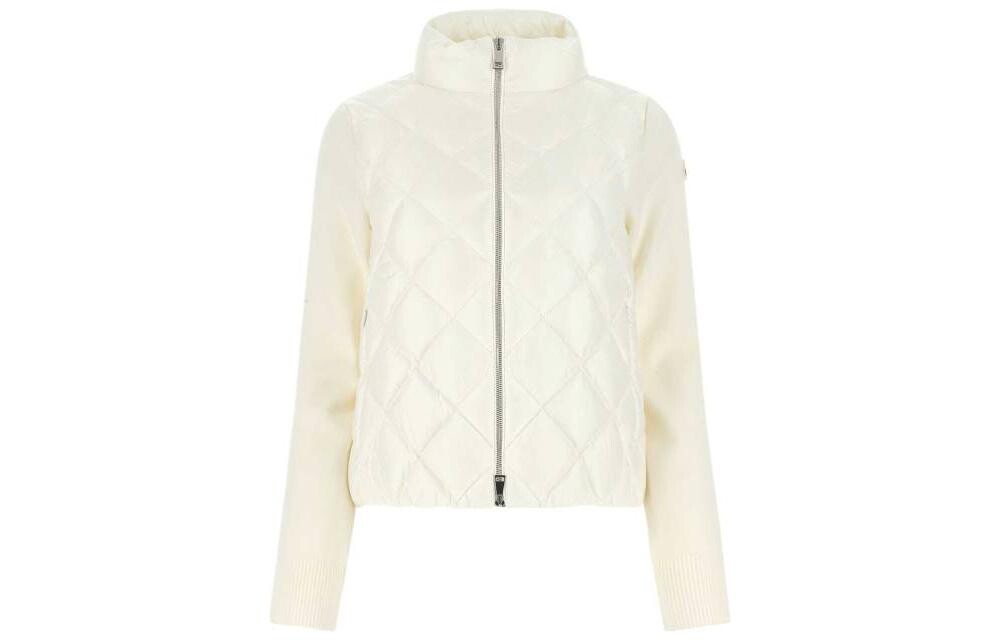 

Пуховик женский белый Moncler
