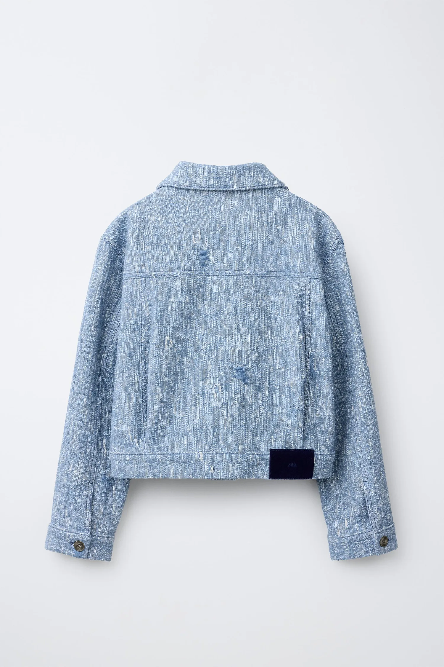 Zara Текстурированная куртка дальнобойщика — фото 2