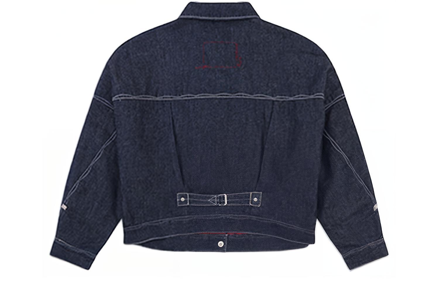 Levi’s Джинсовая Куртка Женская Темный Деним Levis — фото 3
