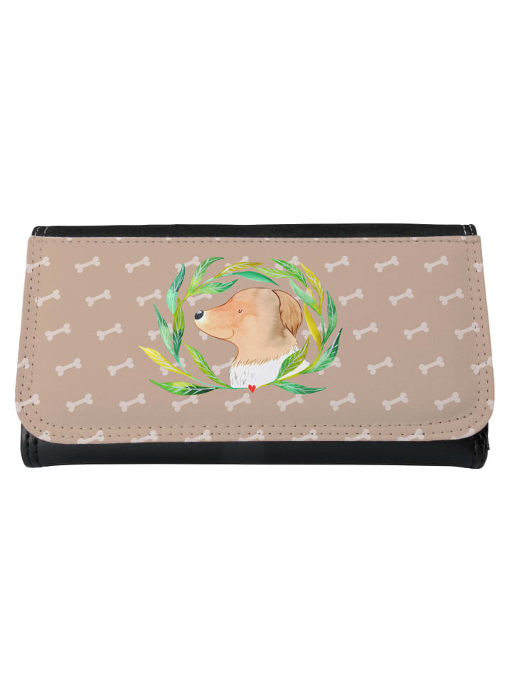 

Портмоне Mr & Mrs Panda Damen Hund Blumen ohne Spruch, цвет hundeglück