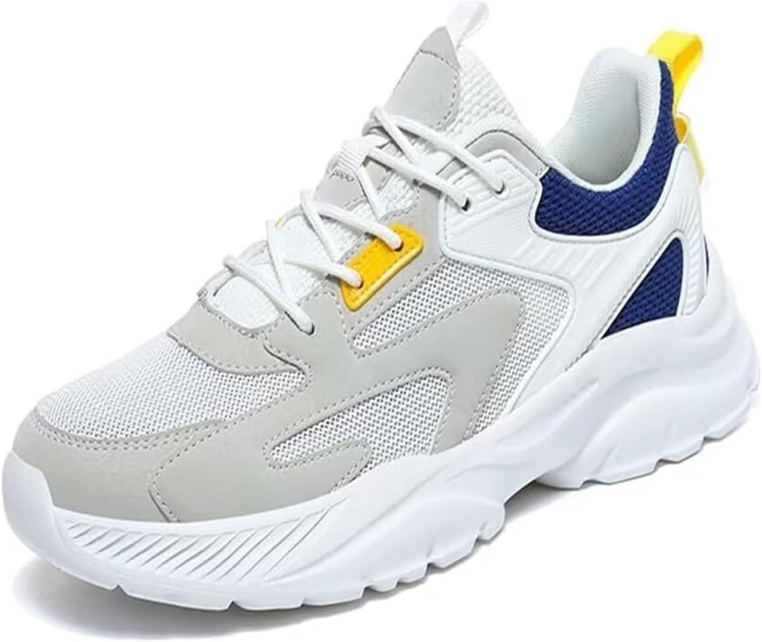 

Мужские дышащие легкие кроссовки с амортизацией, противоскользящие, удобные, для ходьбы и занятий спортом на улице Generic, белый