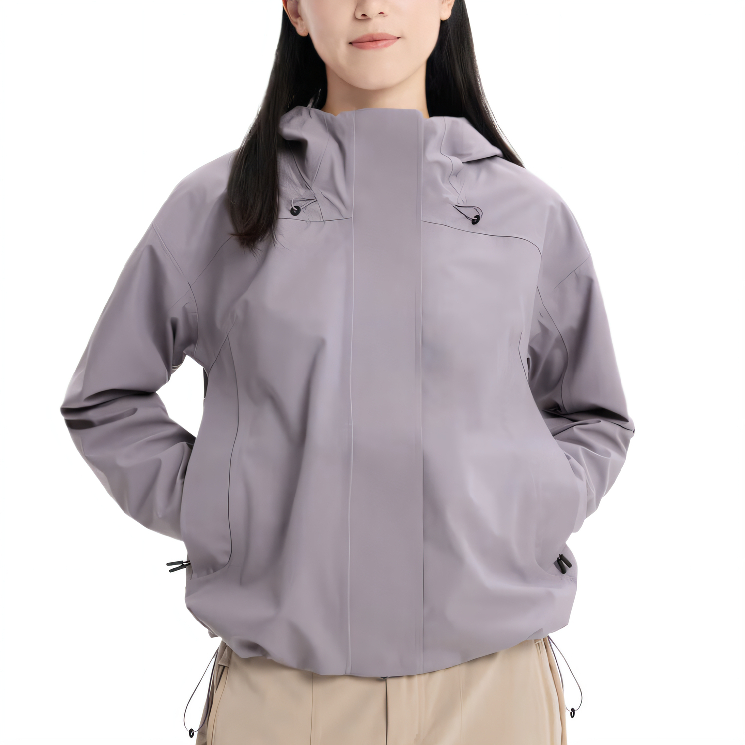 

Columbia Женская ветровка непромокаемая, Purple Gray-554