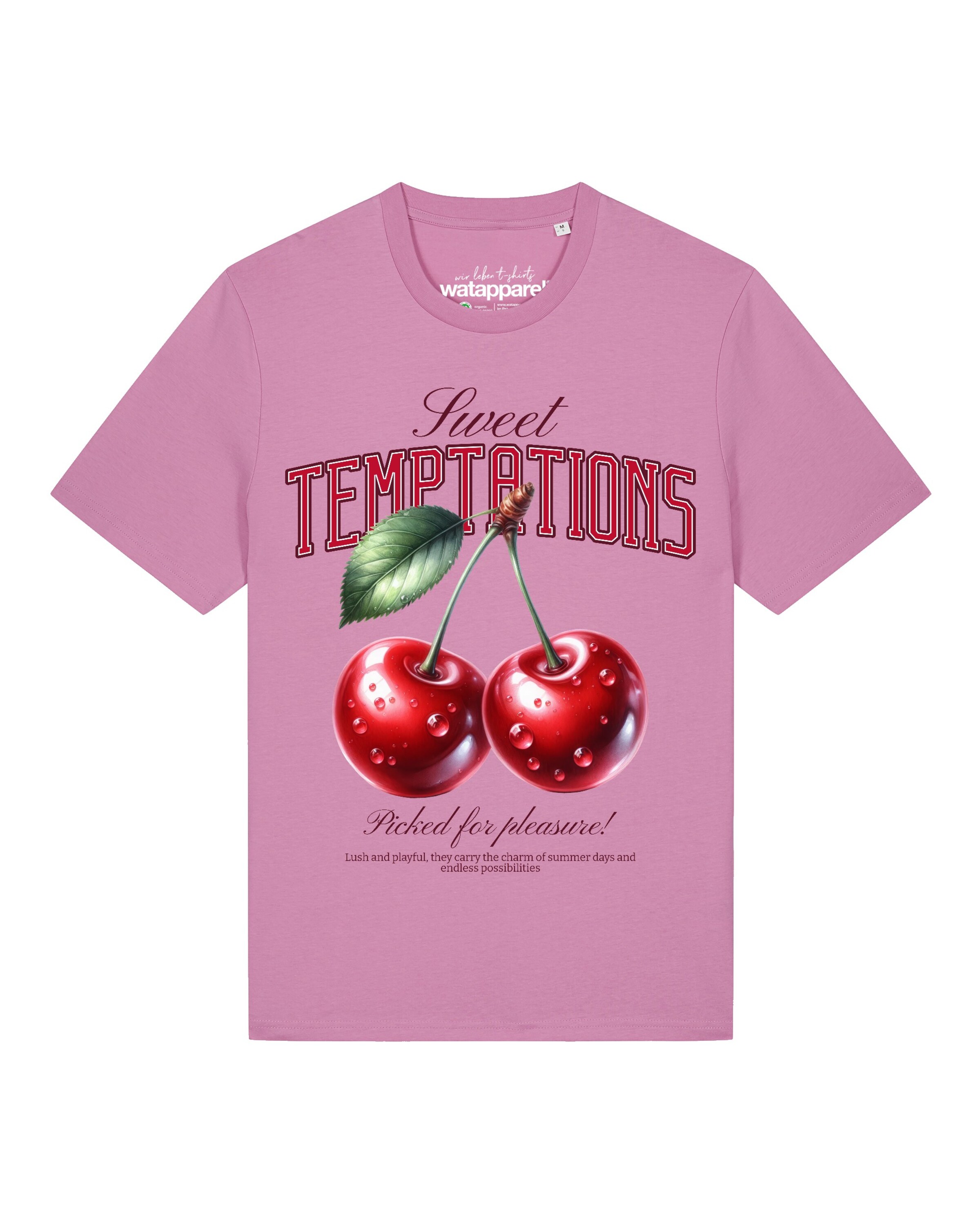 

Watapparel Футболка 'Sweet Temptations' в цвете Rose