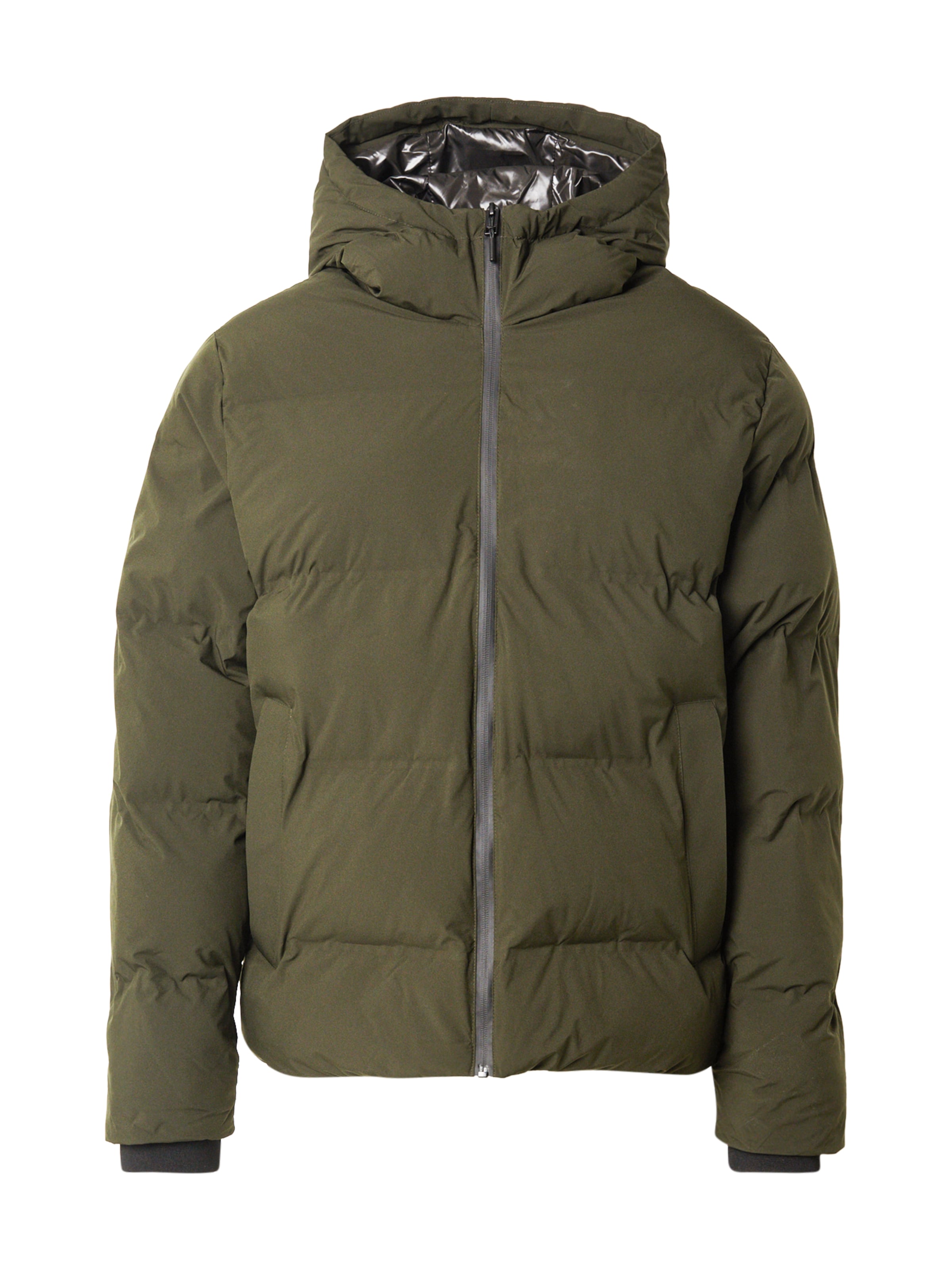 

JACK & JONES Куртка межсезонная 'JWHPLANET' в темно-зеленом цвете