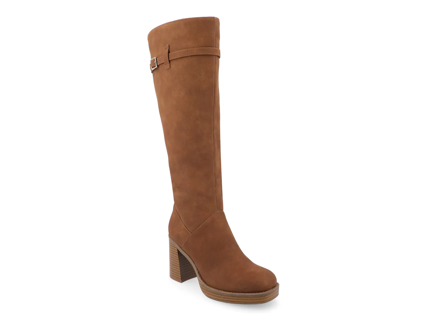 

Сапоги Letice Wide Calf Platform Boot Journee Collection, темно-коричневый