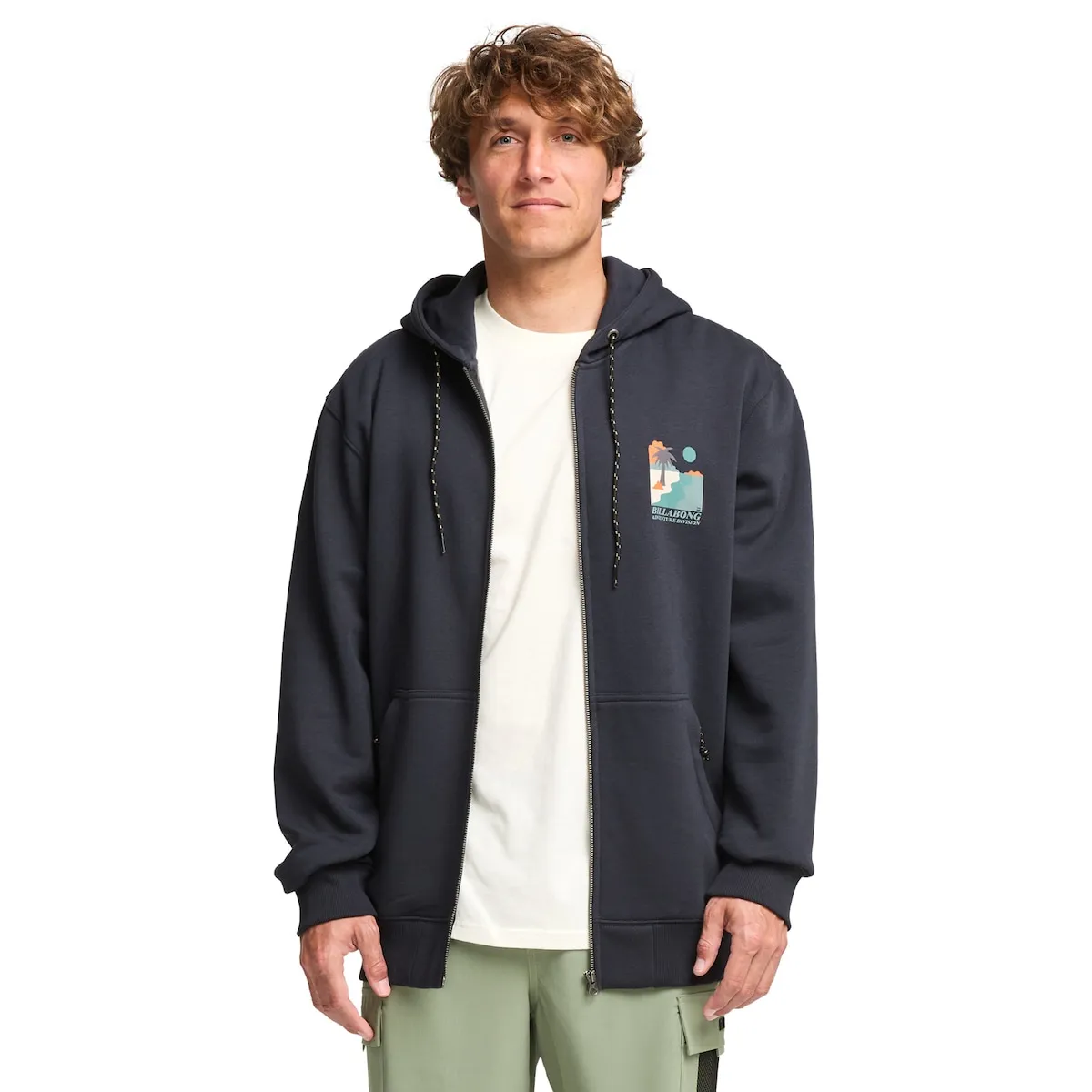 

Мужская толстовка Compass Billabong, темно-синий