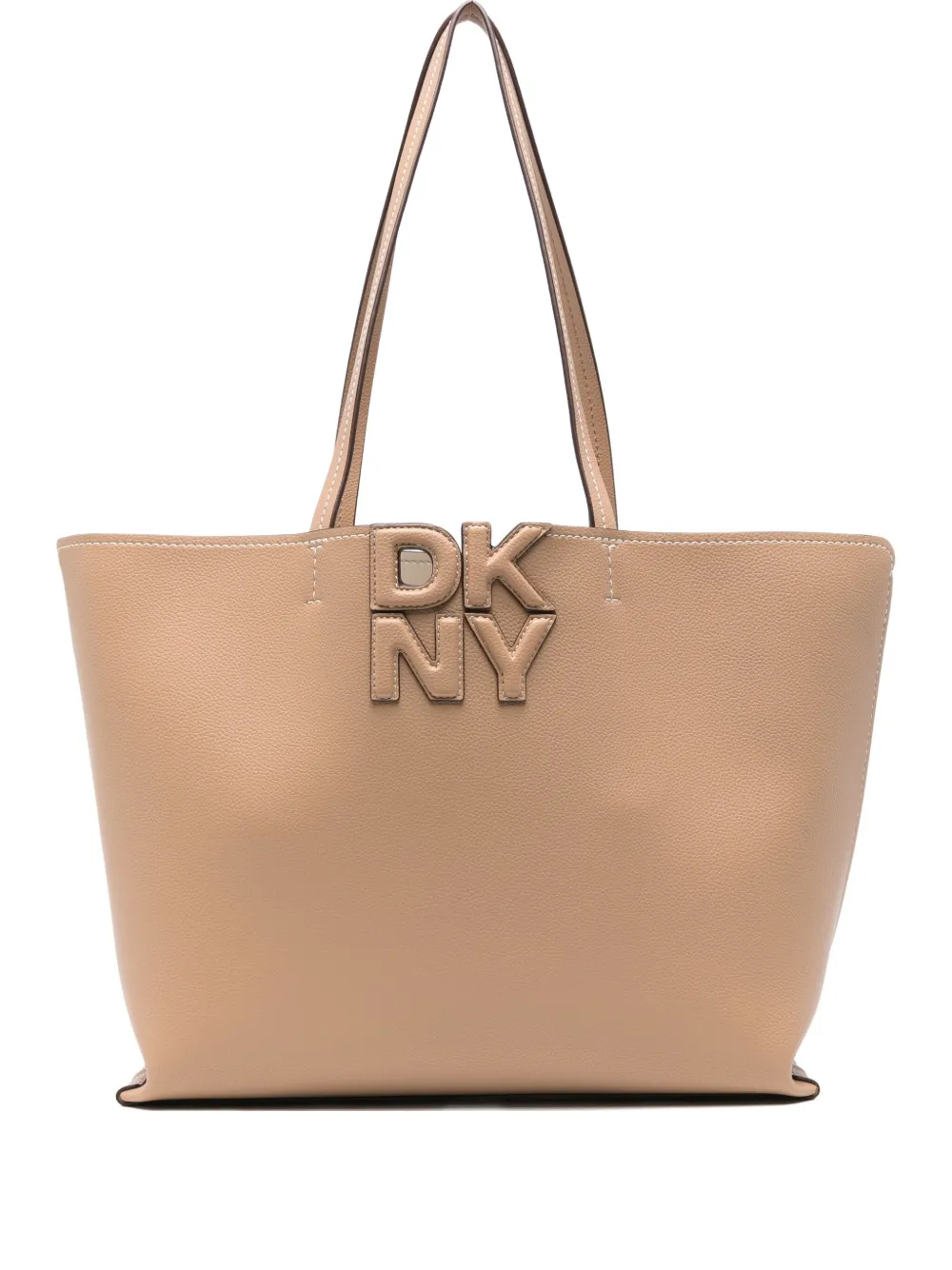 

Большая сумка-тоут с логотипом DKNY, нейтральный