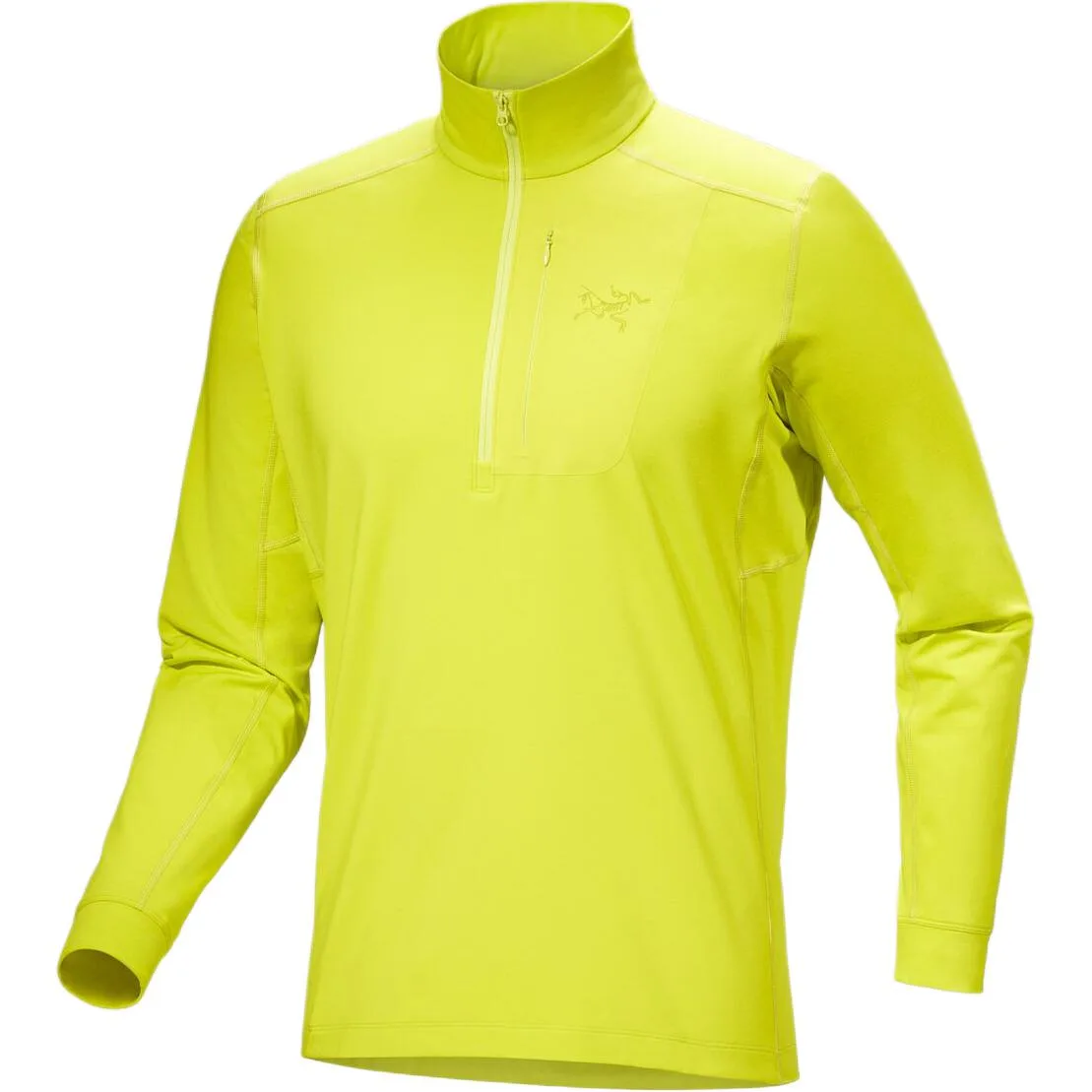 Толстовка RHO LT Zip Neck мужская Arcteryx, Black Sapphire/Black Sapphire — фото 2