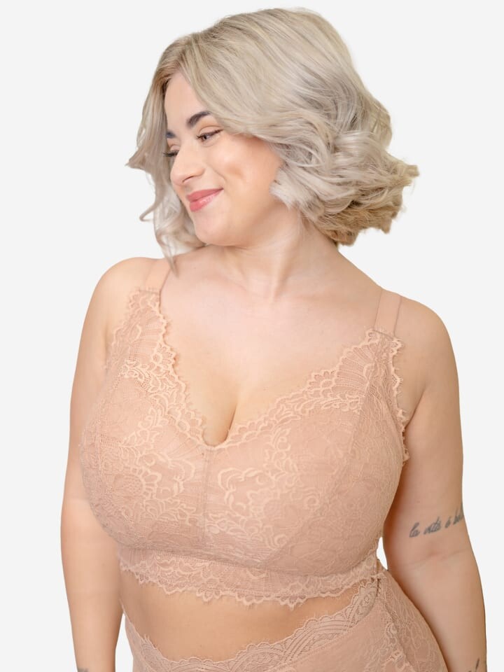 

Бюстье SugarShape Bralette Sensla, цвет cappuccino