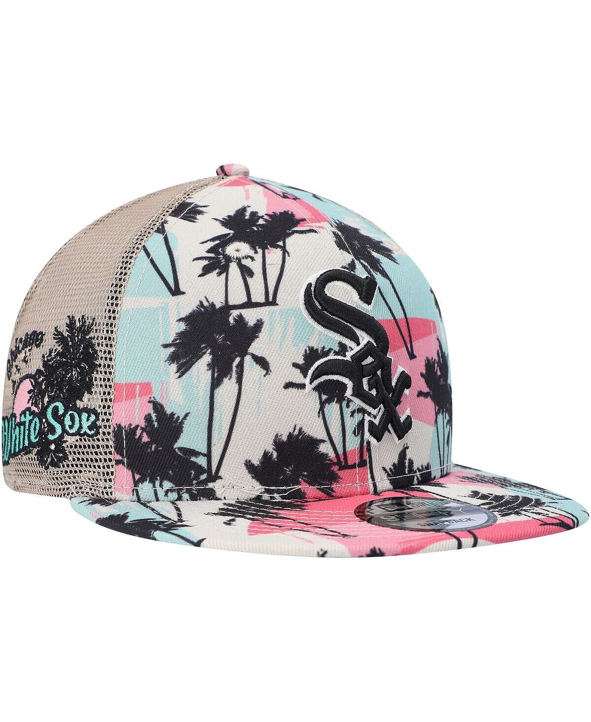 

Мужская кепка Natural Chicago White Sox Retro Beachin' Trucker 9FIFTY Snapback New Era