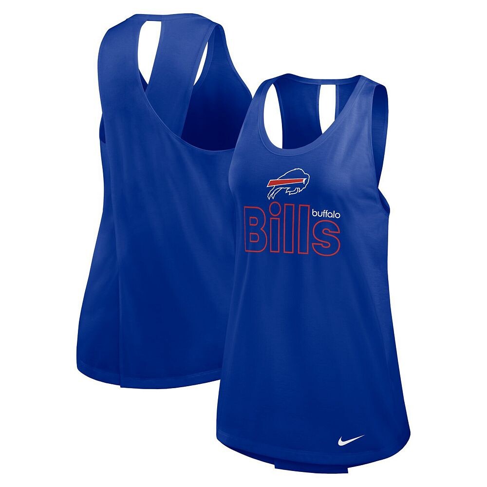 Женская майка больших размеров Nike Royal Buffalo Bills Performance, цвет Bil Blue — фото 2