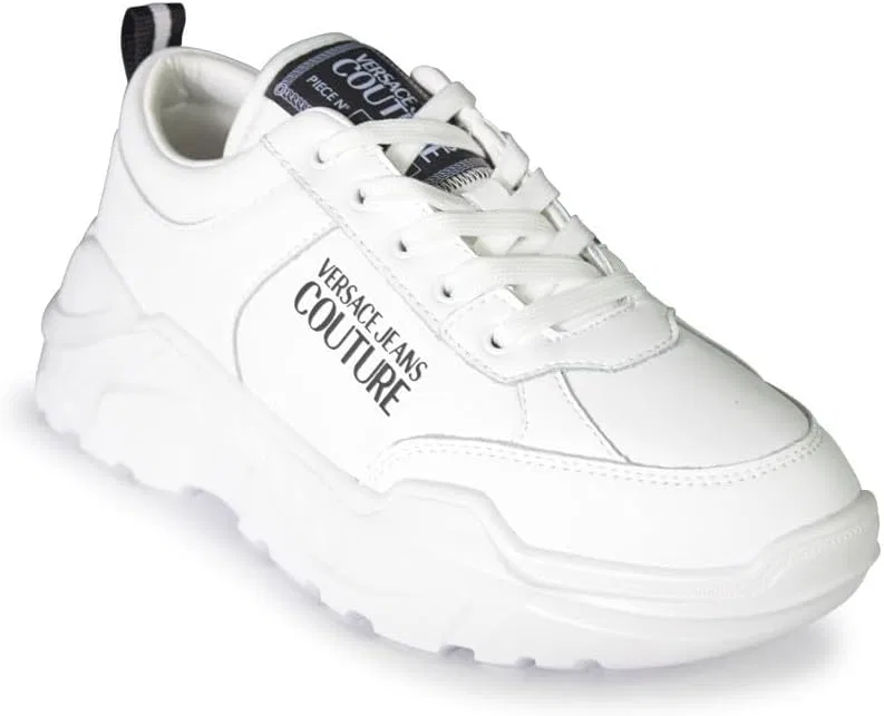 Кроссовки Versace 76ya3sc1 Zpa53 Мужские VERSACE JEANS COUTURE, White — фото 2