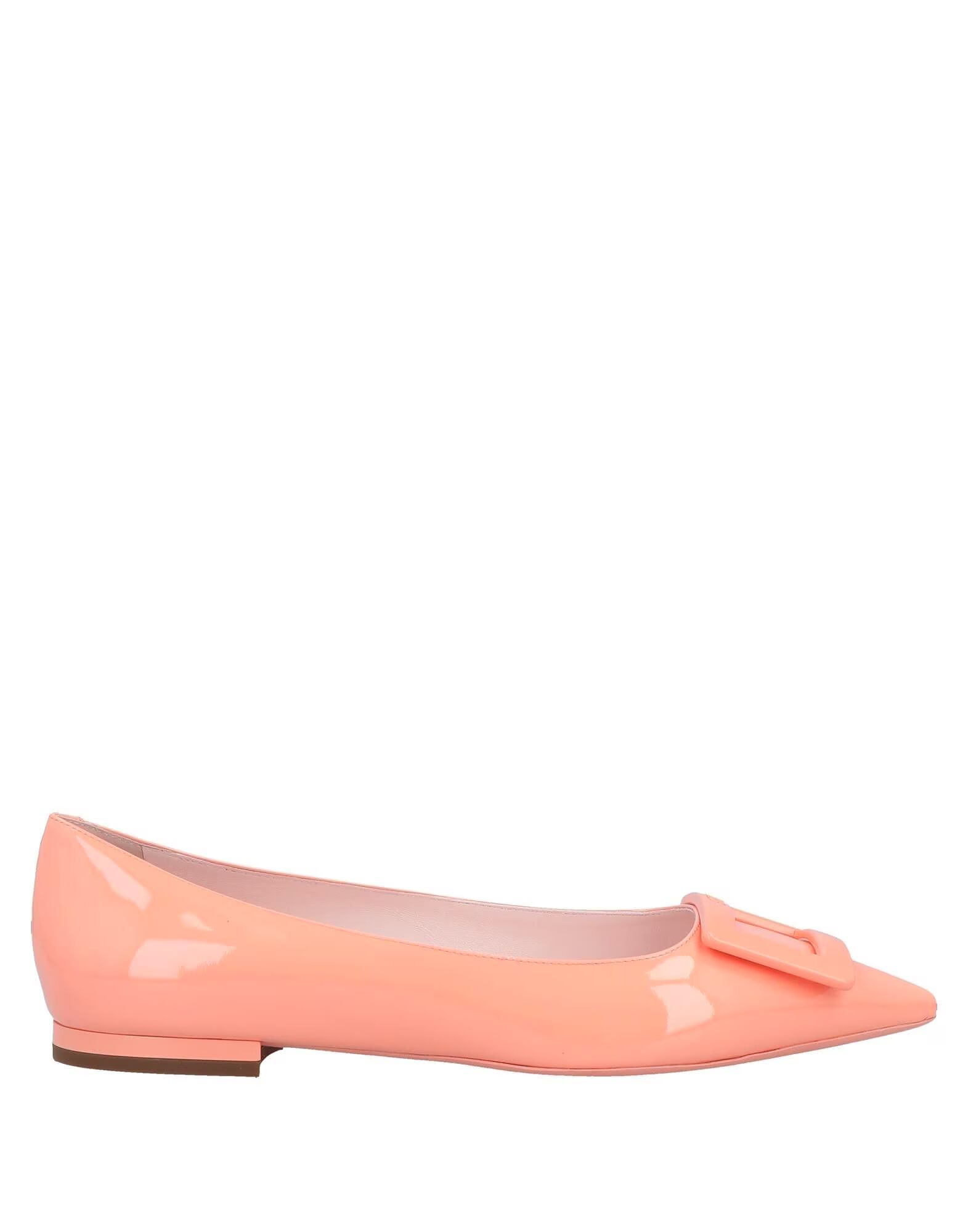 Балетки Roger Vivier, абрикосовый