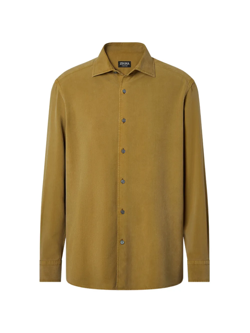 

Рубашка с длинными рукавами Zegna, зеленый
