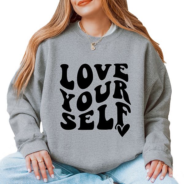 

Свитшот Love yourself heart Simply Sage Market, Зеленый, Свитшот Love yourself heart Simply Sage Market