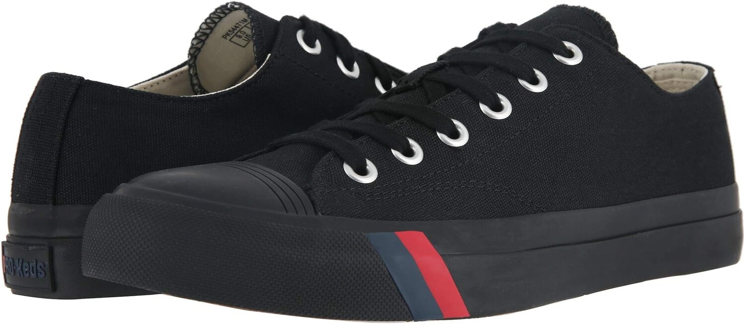 

Кроссовки Pro-Keds Royal Lo Lace Up, цвет Black/Black