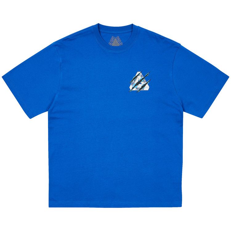

Футболка Palace Ripped Tri T-Shirt, Blue Berry