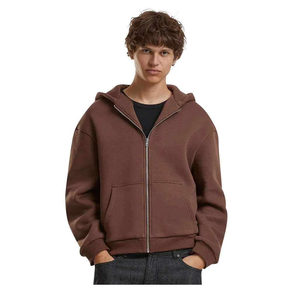 

Толстовка Build Your Brand Fluffy full zip, коричневый