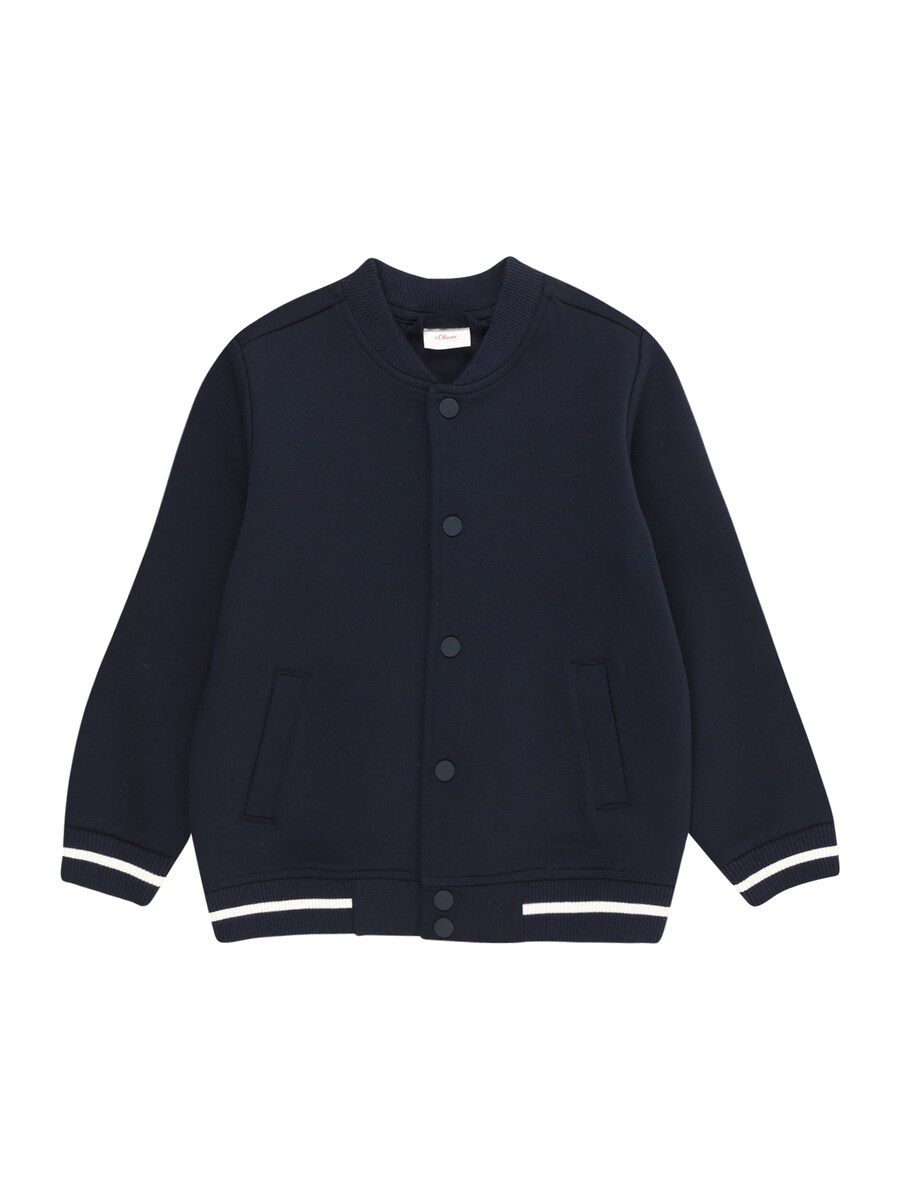 

Худи s.Oliver Zip-Up Hoodie, темно-синий