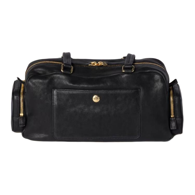 MIU MIU Женская сумка через плечо из кожи ягненка Black — фото 4