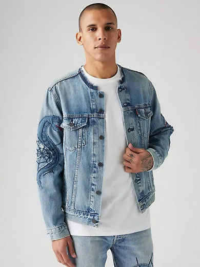 

Куртка дальнобойщика Levi's, цвет Always Got You - Medium Wash