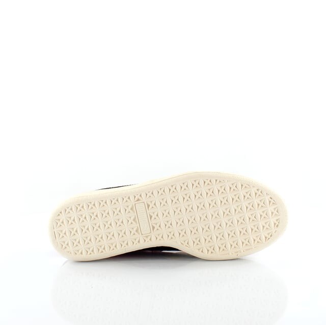 Мужские кроссовки Basket classic mmq mabts with quutölt красные кожаные 355551 03 Puma, красный — фото 4