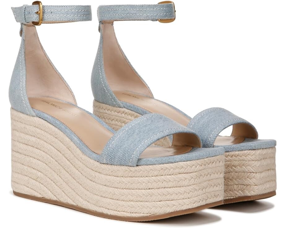 

Туфли Veronica Beard Gianna Espadrilles, цвет Vistablue Denim Fabric