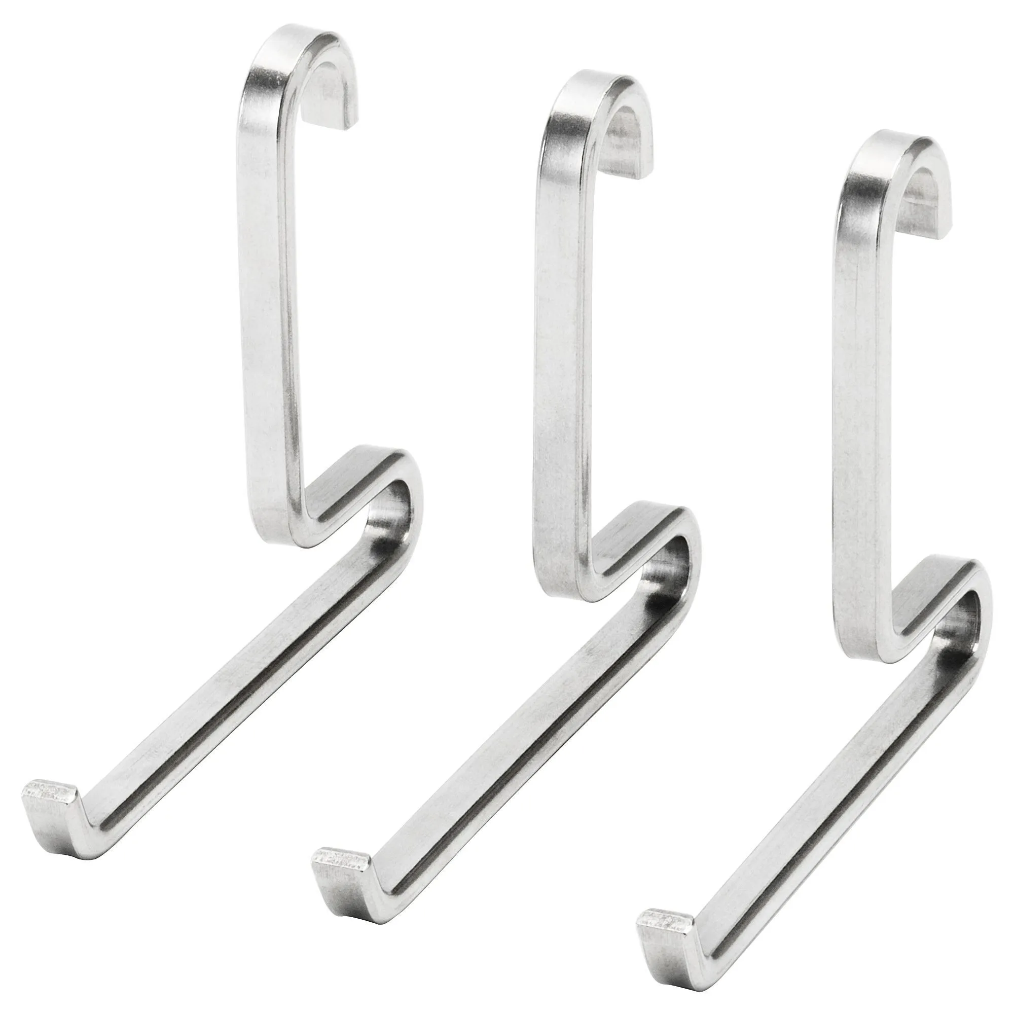 

Крючок, нержавеющая сталь, 3 шт. KUNGSFORS IKEA