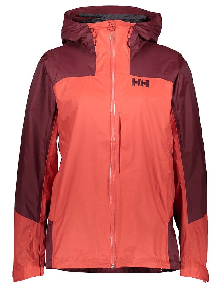 

Функциональная куртка Helly Hansen Verglas 2L, цвет bordeaux/orange