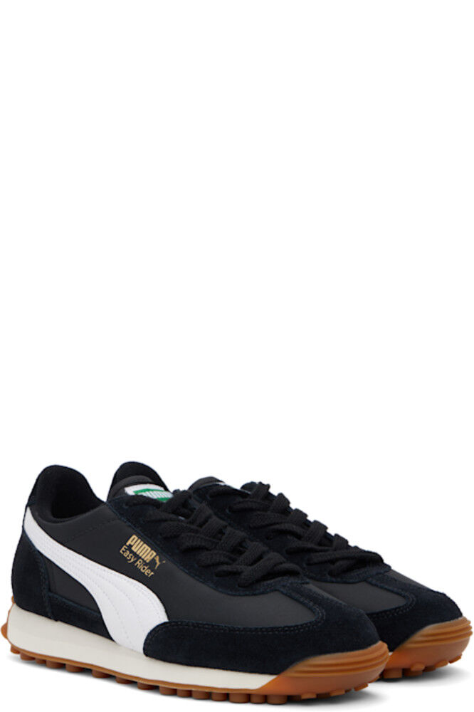 Черно-белые винтажные кроссовки Easy Rider PUMA — фото 4