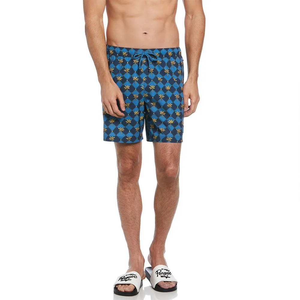 

Плавки Original Penguin Recycled Polyester Stretch Palm Tiles, разноцветный