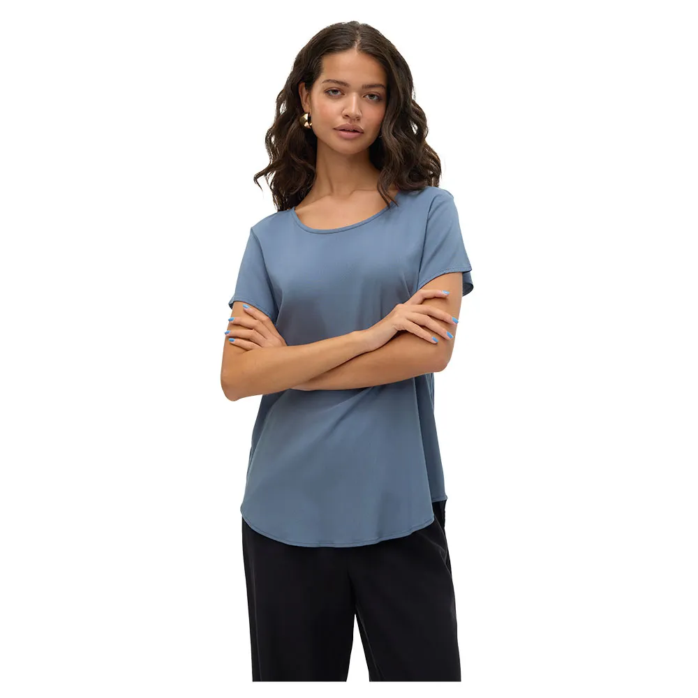 

Блузка с коротким рукавом Vero Moda Bella, синий