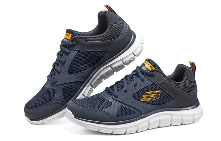Кроссовки Track Lifestyle для мужчин с низким верхом, темно-синие Skechers — фото 2
