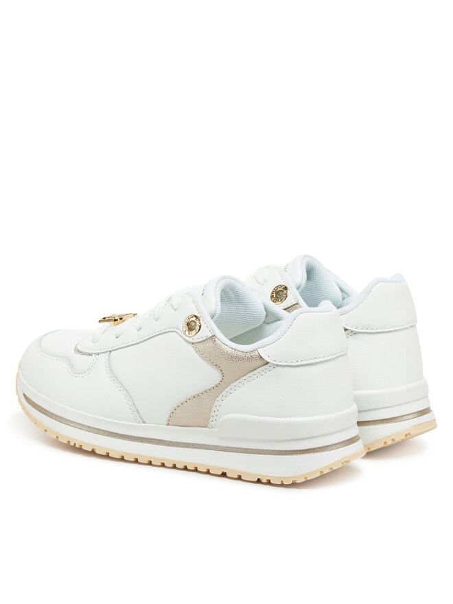 Кроссовки Low Cut Lace-Up Sneaker T3A9-33765-1355 M Tommy Hilfiger, белый — фото 3